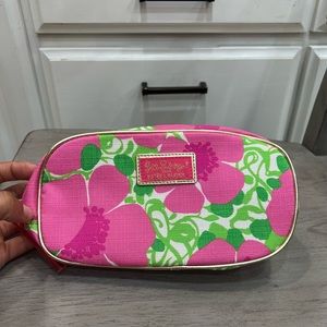Lilly Pulitzer for Estée Lauder Signature Floral Cosmetic Makeup Bag